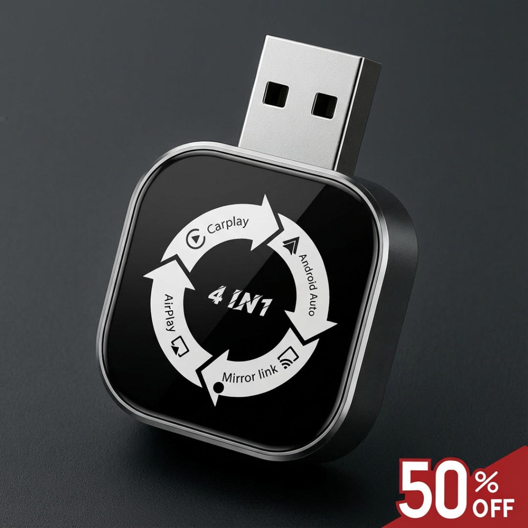 Bežični CarPlay adapter 4 u 1