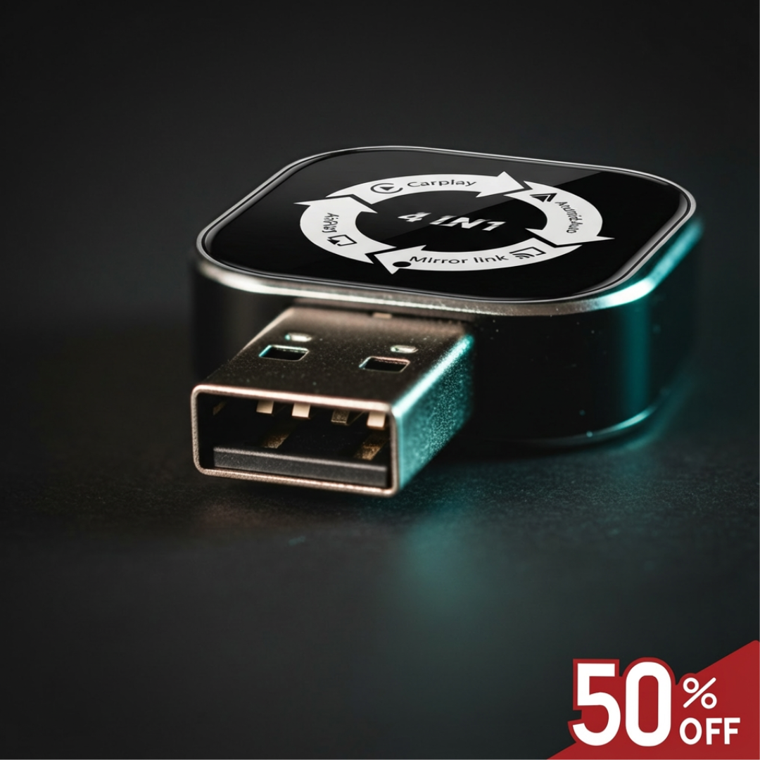 Bežični CarPlay adapter 4 u 1